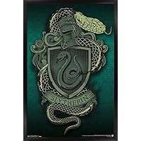 The Wizarding World: Harry Potter - Slytherin Snake Crest Wall Poster, 22.375