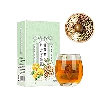 Sterculia Lychnophora Chrysanthemum Tea Lung Tea, Nourishing Liver Tea, Chinese Liver Tea,Disperses wind and heat, clears liver and improves eyesight (1BOX)