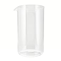 BonJour 8-Cup French Press 53315 Replacement Glass Carafe, Universal Design