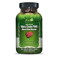Pro-Active Nitric Oxide PWR - 60 Liquid Soft-Gels - Blood-Flow Booster with L-Citrulline, Beet Root & Red Spinach