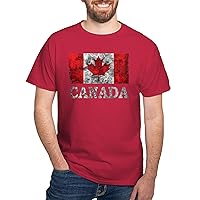 CafePress Vintage Canada Dark T Shirt Graphic Shirt