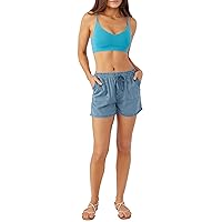 O'NEILL Women's Woven Pull-On Shorts - Comfortable and Casual Lightweight Short for Women with Pockets