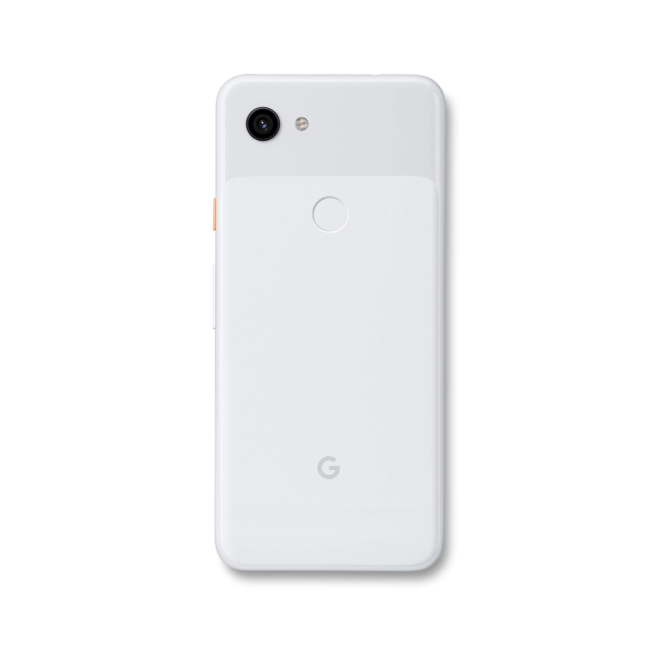Google - Pixel 3a with 64GB Memory Cell Phone (Unlocked) - Clearly White