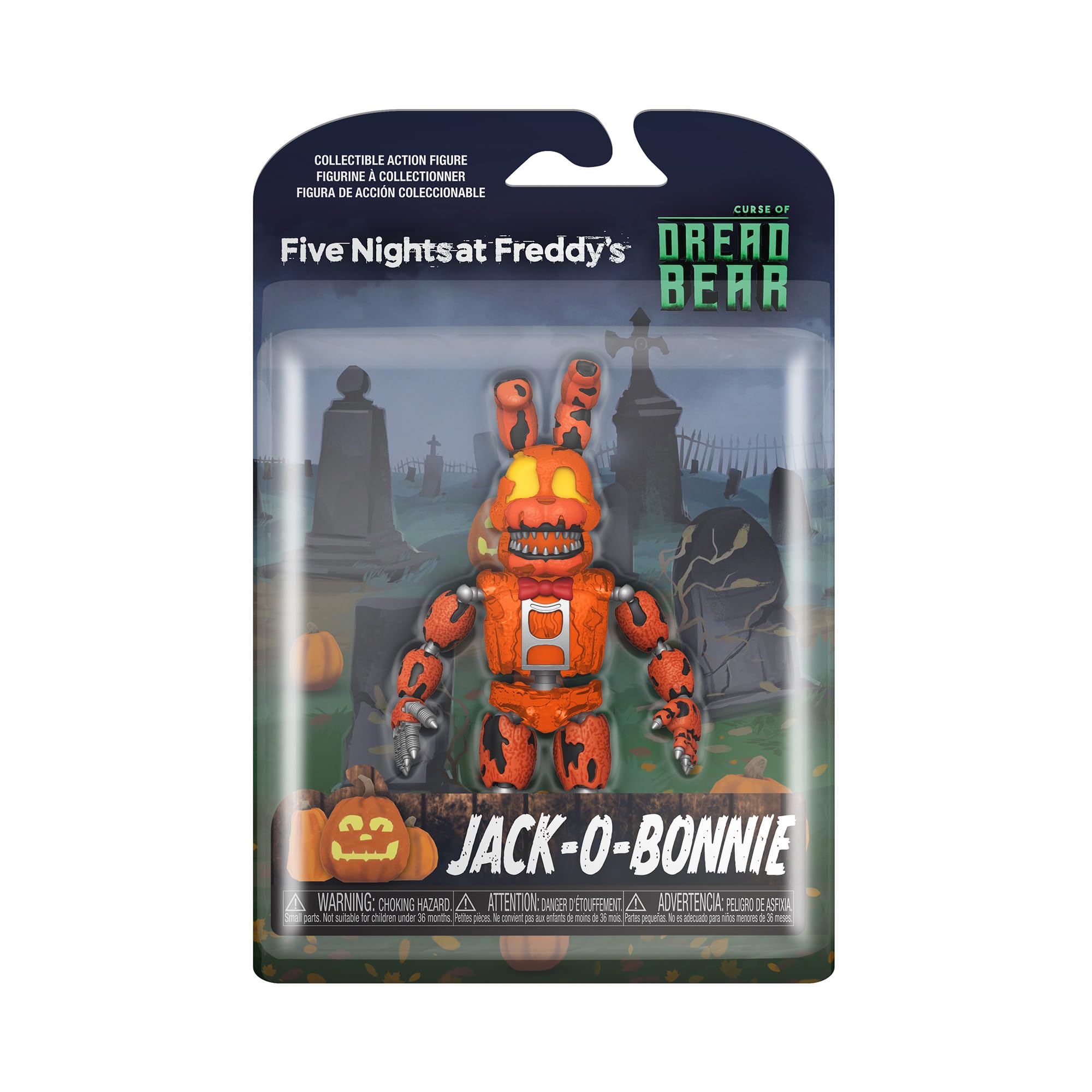 Funko Action Figure: Five Nights at Freddy's (FNAF) Dreadbear - Jack-O-Bonnie - Jack-o-Bonnie - Collectible - Gift Idea - Official Merchandise - for Boys, Girls, Kids & Adults - Video Games Fans