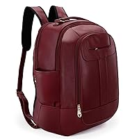 Montana West Leather Travel Backpack for Women & Men, Casual Daypack Backpacks for Travel, Teacher, Work, Business, Computer, Bookbag, College, Laptop MWC-378BDY