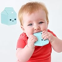 Nuby All Silicone Milk Carton Teether - 3+ Months