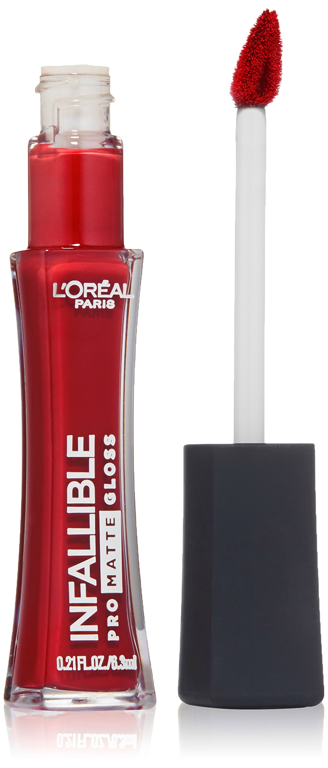 L'Oréal Paris Infallible Lip Pro Matte Gloss, Shanghai Scarlet, 0.21 fl. oz.