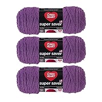 Red Heart Super Saver Yarn-Medium Purple