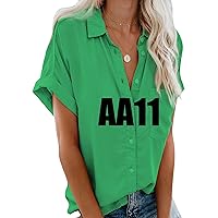 EFOFEI Women's Loose Short Sleeves Tunic Solid Color Fashion T-Shirt
