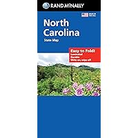 Rand McNally Easy to Fold: North Carolina Laminated Map Rand McNally Easy to Fold: North Carolina Laminated Map Map