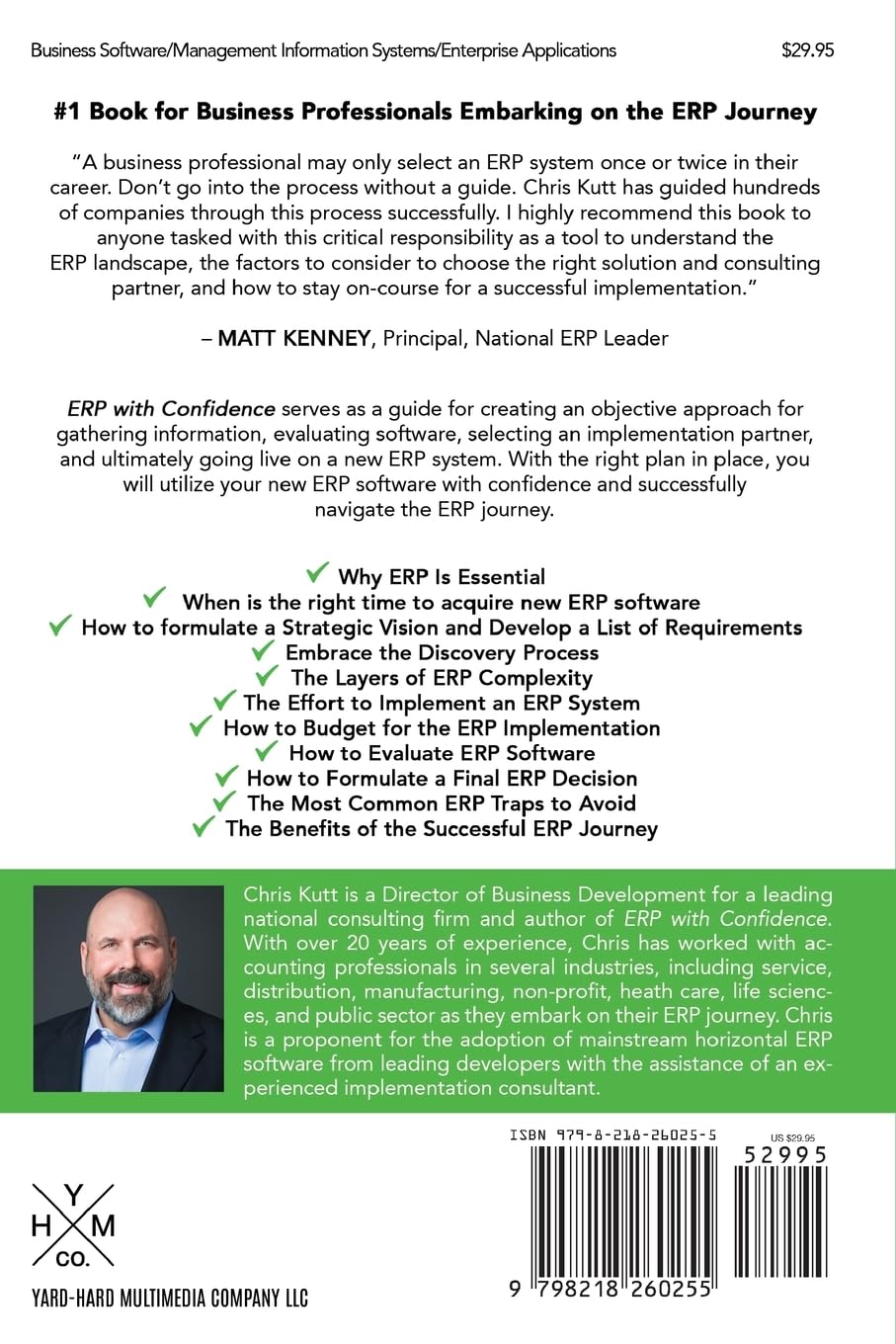 ERP with Confidence: The Ultimate Guide for Middle Market Professionals Navigating the ERP Journey