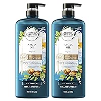 Repairing Argan Oil Of Morocco Shampoo With Natural Source Ingredients, Color Safe, BioRenew, 20 fl oz, Twin Pack