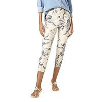 HUE Women's High Rise Denim Capri Legging