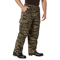 Rothco Vintage Vietnam Rip-Stop Fatigue Pants Camo Cargo Pants