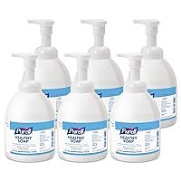 Purell Healthcare HEALTHY SOAP 2.0% CHG Antimicrobial, 535 mL Foam Hand Soap Pump Bottle (Pack of 6) - 5742-06
