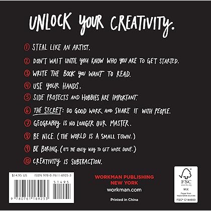 Steal Like an Artist: 10 Things Nobody Told You About Being Creative