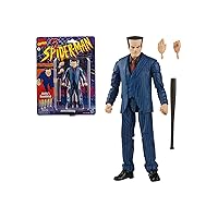 Spider-Man Marvel Legends Series 6-inch Marvel’s Hammerhead Action Figure Toy, Includes 3 Accessories: 2 Alternate Hands, 1 Baseball Bat