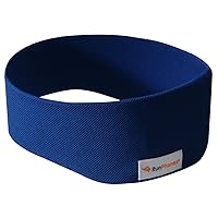 RunPhones New AcousticSheep Wireless | Bluetooth Headphones for Running, Exercise & More | Flat Speakers | Rechargeable Battery Lasts Up to 12 Hours (Small, Royal Blue)