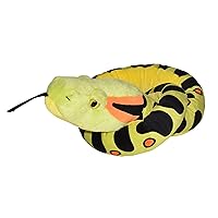 Wild Republic Anaconda Plush, Stuffed Animal, Plush Toy, Gifts for Kids, Snake 54 inches