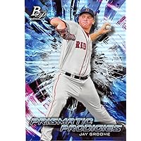 2018 Bowman Platinum Prismatic Prodigies #PPP-9 Jay Groome Boston Red Sox Official MLB Baseball Trading Card in Raw (NM or Better) Condition
