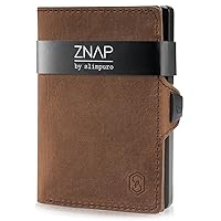 ZNAP Minimalist Wallet for Men & Woman | Credit Card Holder | Slim Wallet for Men | Front Pocket Wallets for Men | Slim Wallets For Men | Up to 12 Cards