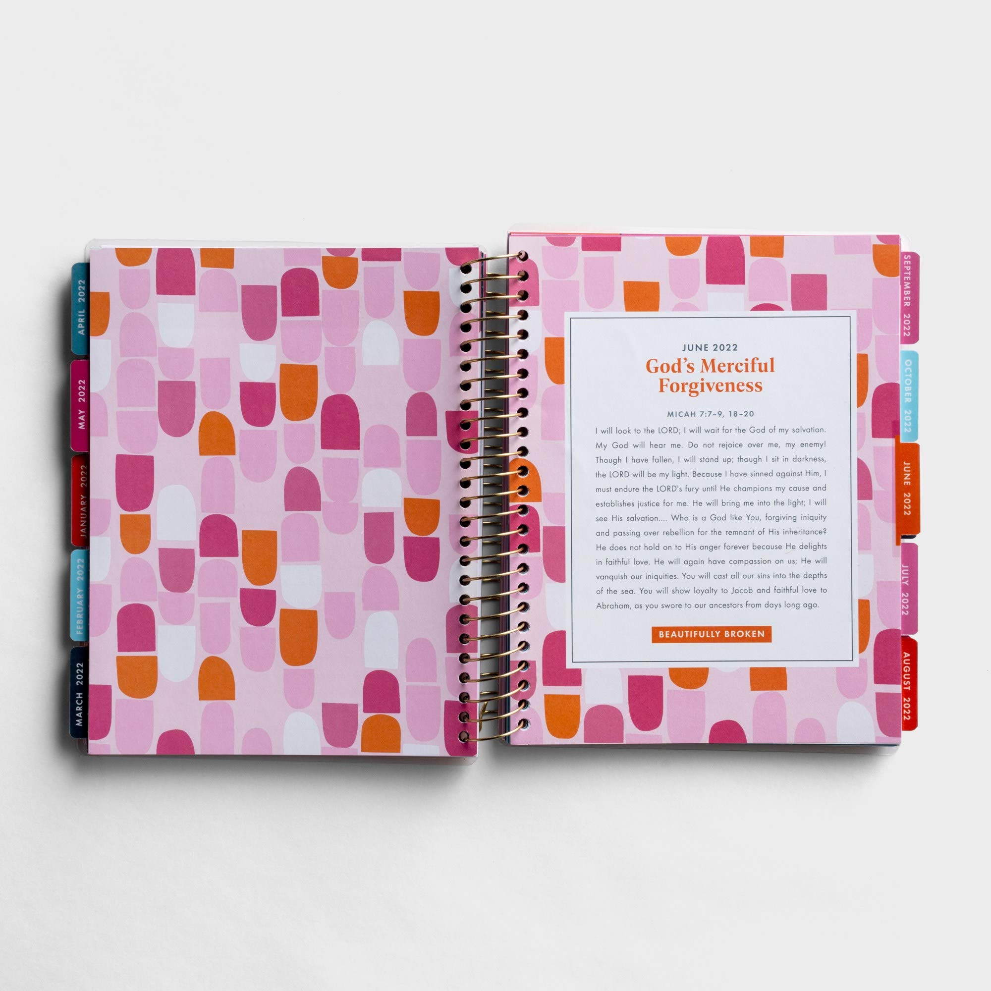 Just Jesus. All Day. Every Day 18-Month Agenda Planner