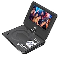 NAXA Electronics NPD-952 9-Inch TFT LCD Swivel Screen Portable DVD Player with USB/SD/MMC Inputs