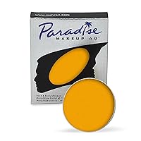 Mehron Makeup Paradise Makeup AQ Refill Size | Stage & Screen, Face & Body Painting, Beauty, Cosplay, and Halloween | Water Activated Face Paint, Body Paint, Cosplay Makeup .25 oz (7 ml) (MANGO)