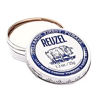 REUZEL Clay Matte Pomade, Medium All Day Hold, Water Soluble Styling, No Shine and Flake Free, Easy To Wash Out, For All Hairstyles