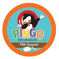 Pingo Hot Cocoa Pods for Keurig K-Cup Brewers Milk Chocolate, 40 Count