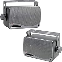 Pyle 3-Way Waterproof Marine Box Speakers - 3.5