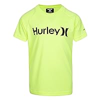 Hurley Boys' UPF 50+ Rash Guard Swim Shirt