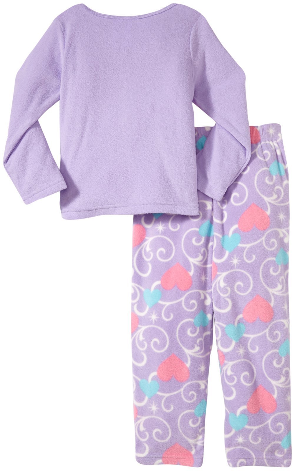 Disney Little Girls' Princess 2-Piece PJ Set (Toddler) - Purple - 2T