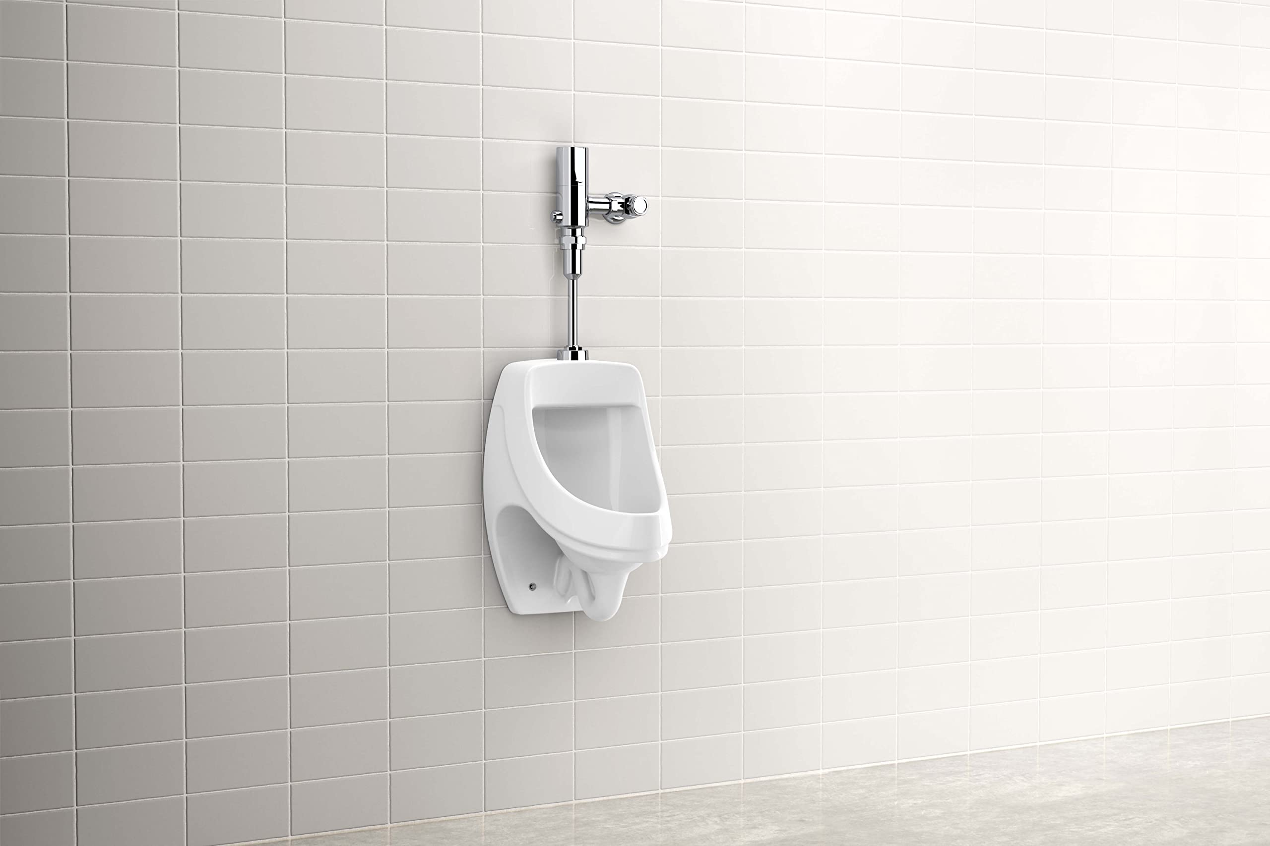 KOHLER K-5452-ET-0 Dexter Urinal, One Size, White