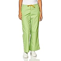 Women's Scrubs Romeo Six-Pocket Flare Leg Pant - XS-5XL, 6 Pockets, Elastic Waistband with Convertible Drawstring