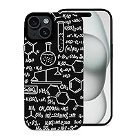 The Calculation Formula of Chemistry Phone Case Compatible with iPhone 15 Plus Shockproof Microfiber Phone Shell Slim Cover