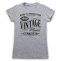 Women's 1969 Vintage Model Born in Birth Year Date T-Shirt