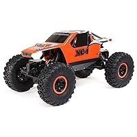 Axial RC Truck 1/24 AX24 XC-1 4WS Crawler Brushed RTR (Includes Everything Needed No Other purchases Required), Orange, AXI00003T2