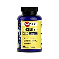 SaltStick Electrolyte Capsules with Vitamin D | Salt Pills with Electrolytes for Running, Endurance Sports Nutrition, Running Supplements | 100 Count Electrolyte Pills