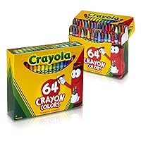 Crayola 760488360385, 64 Ct Crayons (Pack of 2)