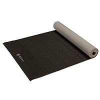 Gaiam Solid Color Yoga Mat, Non Slip Exercise & Fitness Mat for All Types of Yoga, Pilates & Floor Exercises
