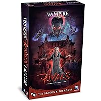 Vampire: The Masquerade Rivals Expandable Card Game The Dragon & The Rogue Expansion - Ages 14+, 2-4 Players, 30-70 Min (RGS02458)