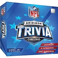 MasterPieces Family Game - NFL Gridiron Trivia Challenge - Officially Licensed Game for Kids & Adults