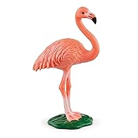 Wild Life, Bird Animal Toys for Boys and Girls 3 and Above, Pink Flamingo Toy Figurine, Ages 3+