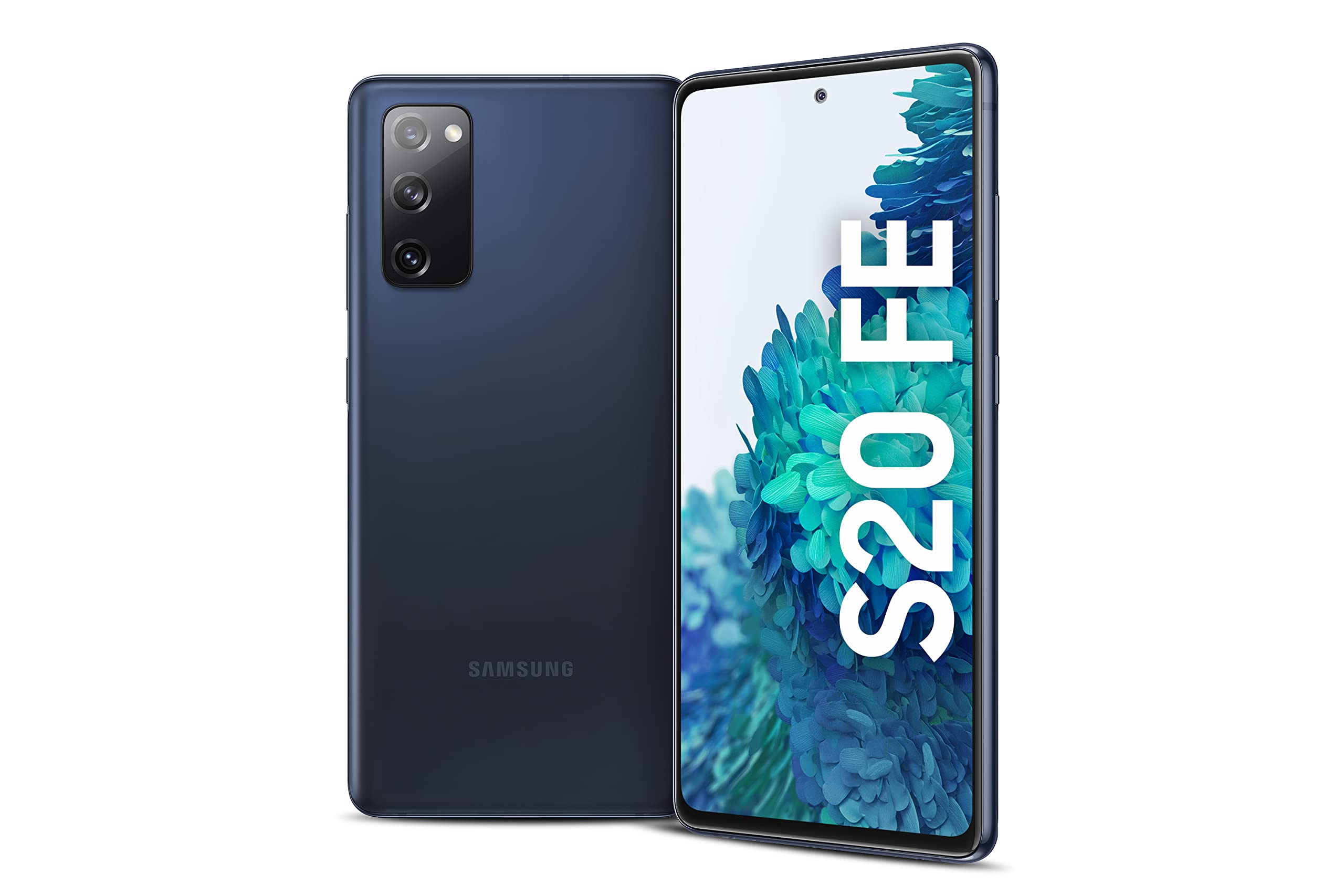 Samsung Galaxy S20 FE G780G 4G Dual 128GB 8GB RAM Factory Unlocked (GSM Only | No CDMA - not Compatible with Verizon/Sprint) International Version - Cloud Navy