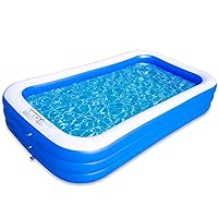 Sumbee Inflatable Swimming Kiddie Pool for Adults Kids Ages 6-12, Size 120