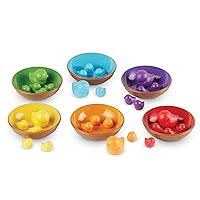 Birds in a Nest Sorting Set, Fine Motor Set, Color Sorting Set for Toddlers, 36 Pieces, Ages 3+