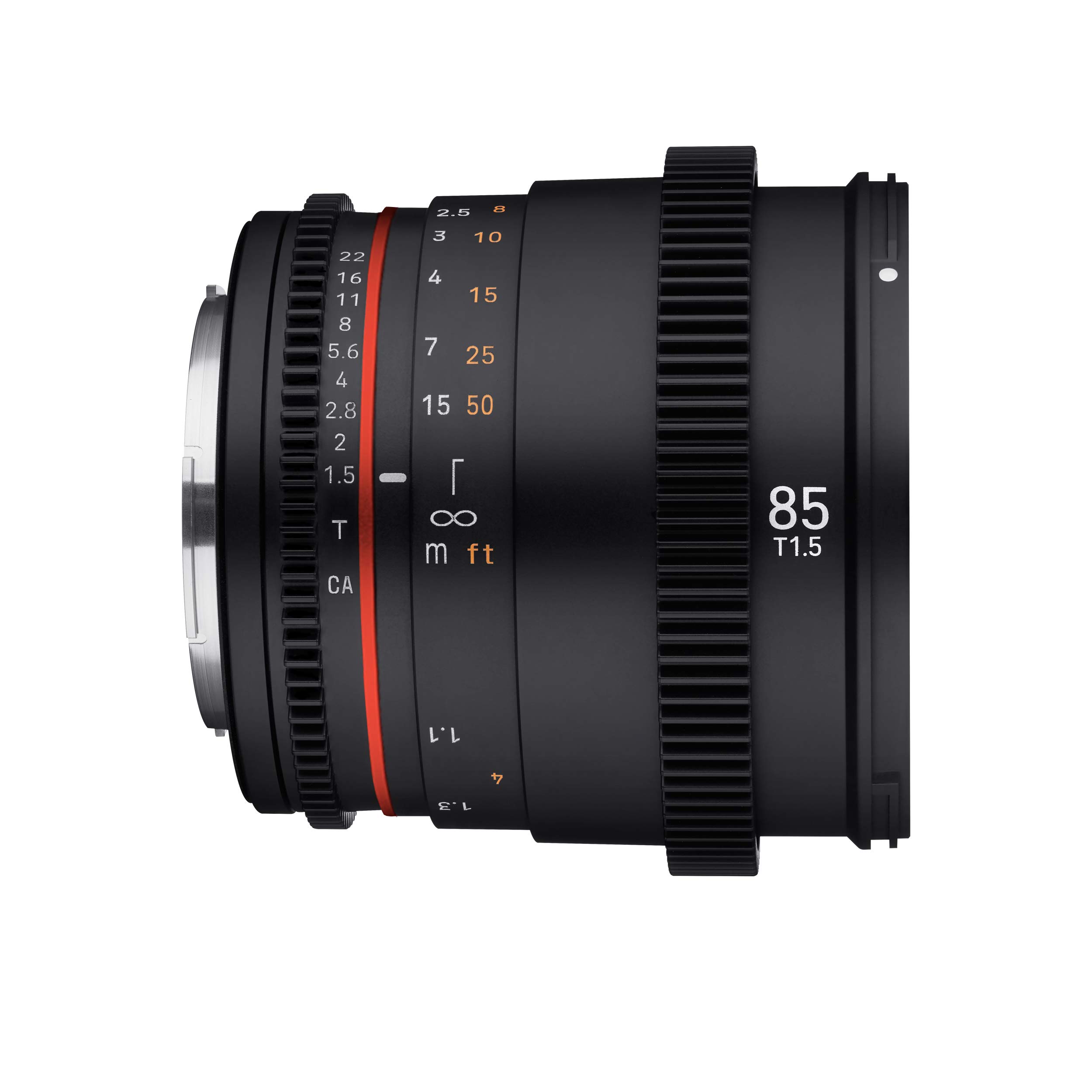 Rokinon 85mm T1.5 High Speed Full Frame Cine DSX Lens for Canon EF