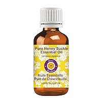 Deve Herbes Pure Honey Suckle Essential Oil (Lonicera Japonica) Steam Distilled 50ml(1.69oz)