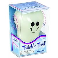 Toysmith Twinkle Toof Tooth (3.5-Inch), For Boys & Girls Ages 3+